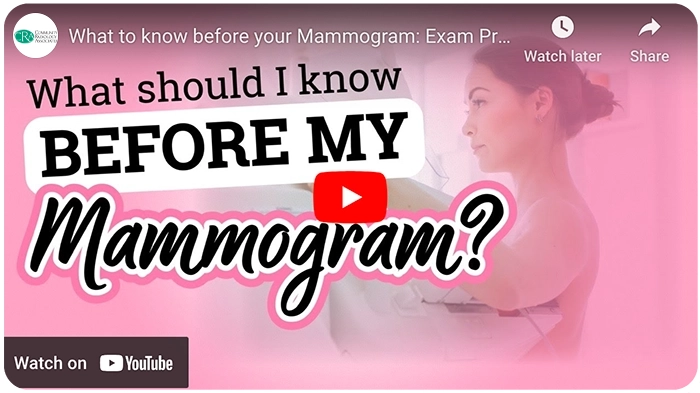 What to know before your Mammogram: Exam Prep | Community Radiology Associates