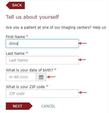 Tell us about yourself form