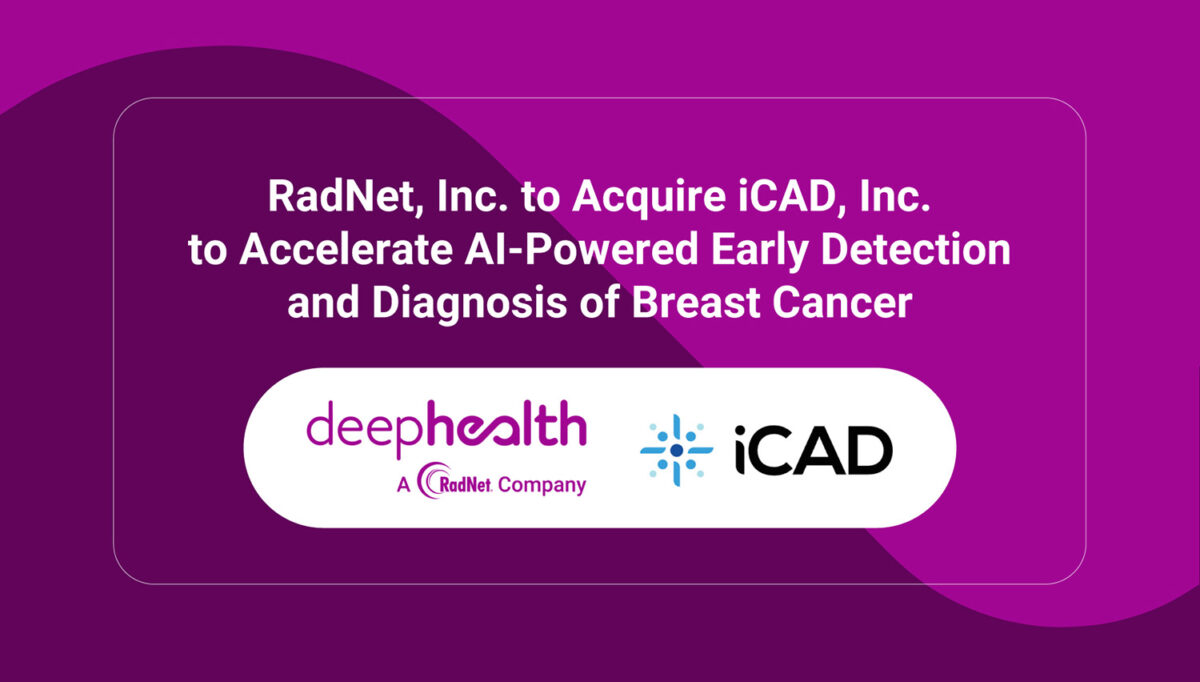RadNet acquires iCAD