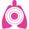 Informational text about low-dose CT lung screening with a maroon call-to-action button at the bottom.